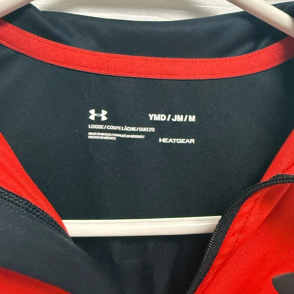 Under Armour Red and Black Kids Sweatshirt Size M (Boy)